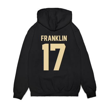 Boston College - NCAA Football : Jeremiah Franklin - Vintage Helmet Premium Hooded Sweatshirt-1