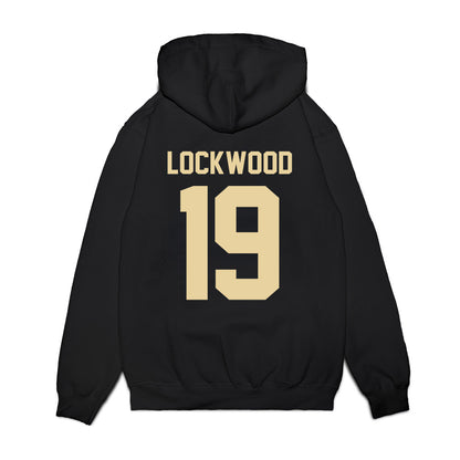 Boston College - NCAA Football : Ty Lockwood - Vintage Helmet Premium Hooded Sweatshirt-1
