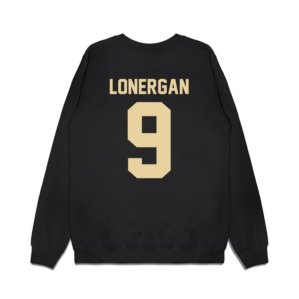Boston College - NCAA Football : Dylan Lonergan - Vintage Helmet Premium Crewneck Sweatshirt-1