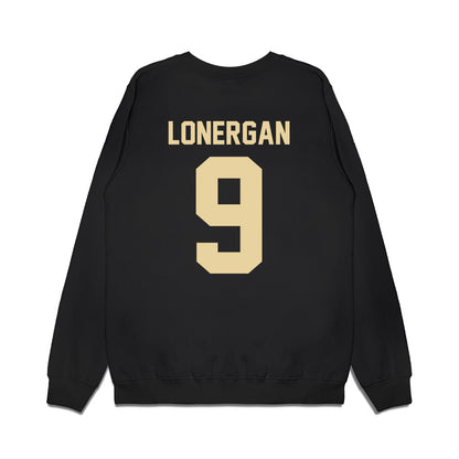 Boston College - NCAA Football : Dylan Lonergan - Vintage Helmet Premium Crewneck Sweatshirt-1