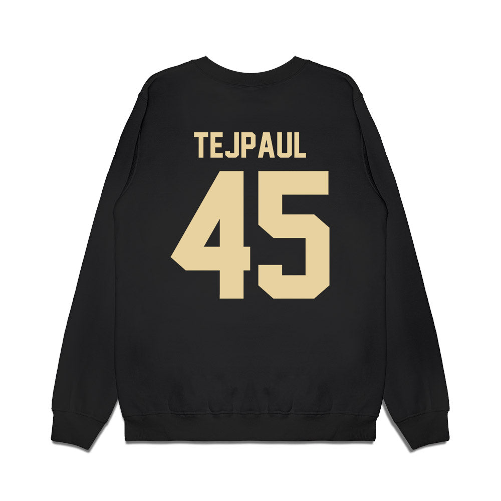 Boston College - NCAA Football : Max Tejpaul - Vintage Helmet Premium Crewneck Sweatshirt-1