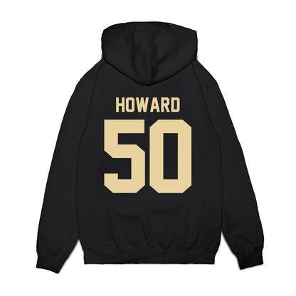 Boston College - NCAA Football : Sean Howard - Vintage Helmet Premium Hooded Sweatshirt-1