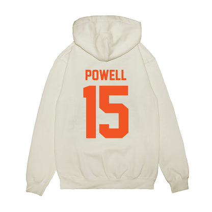 Oklahoma State - NCAA Football : Kameron Powell - Vintage Helmet Premium Hooded Sweatshirt-1
