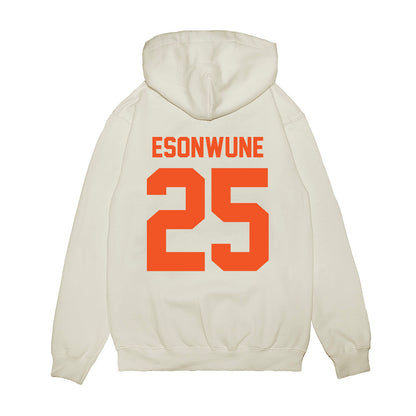 Oklahoma State - NCAA Football : Ike Esonwune - Vintage Helmet Premium Hooded Sweatshirt-1