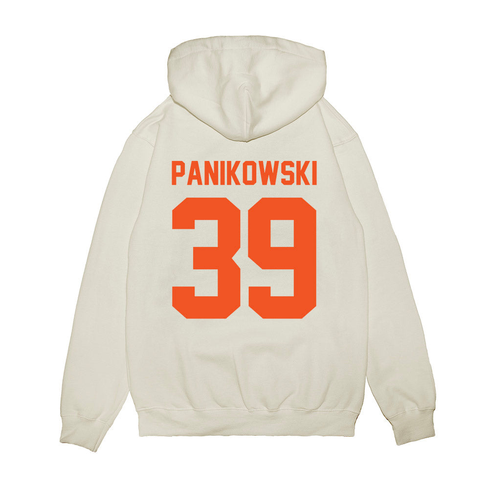 Oklahoma State - NCAA Football : Gabe Panikowski - Vintage Helmet Premium Hooded Sweatshirt-1