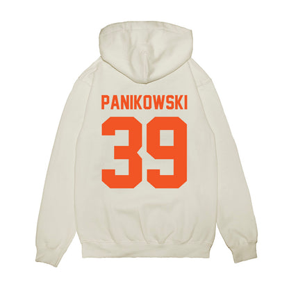 Oklahoma State - NCAA Football : Gabe Panikowski - Vintage Helmet Premium Hooded Sweatshirt-1