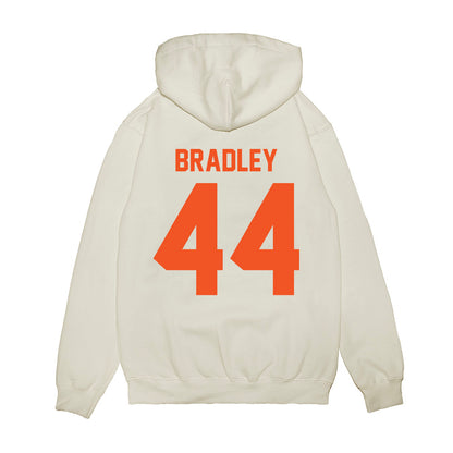 Oklahoma State - NCAA Football : Rashod Bradley - Vintage Helmet Premium Hooded Sweatshirt-1