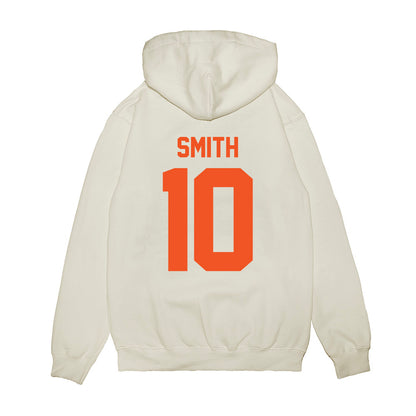 Oklahoma State - NCAA Football : Kale Smith - Vintage Helmet Premium Hooded Sweatshirt-1