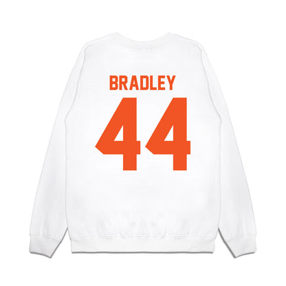Oklahoma State - NCAA Football : Rashod Bradley - Vintage Helmet Premium Crewneck Sweatshirt-1
