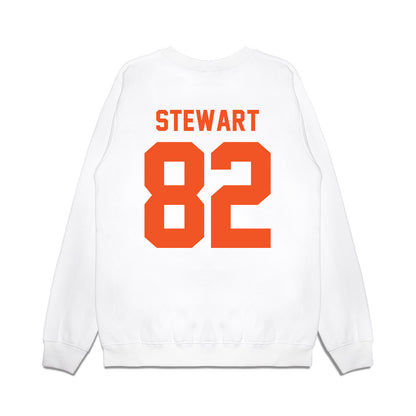 Oklahoma State - NCAA Football : Quinton Stewart - Vintage Helmet Premium Crewneck Sweatshirt-1