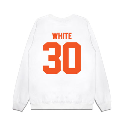 Oklahoma State - NCAA Football : Jaylon White - Vintage Helmet Premium Crewneck Sweatshirt-1