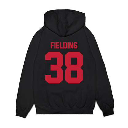 Ohio State - NCAA Football : Jayden Fielding - Vintage Helmet Premium Hooded Sweatshirt-1