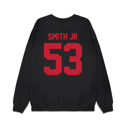 Ohio State - NCAA Football : Will Smith Jr - Vintage Helmet Premium Crewneck Sweatshirt-1