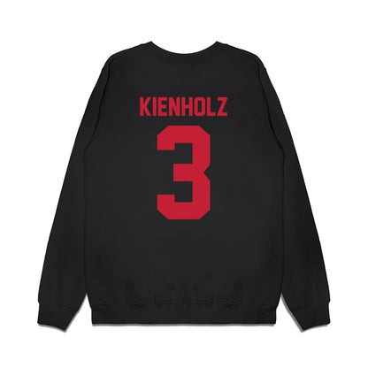 Ohio State - NCAA Football : Lincoln Kienholz - Vintage Helmet Premium Crewneck Sweatshirt-1