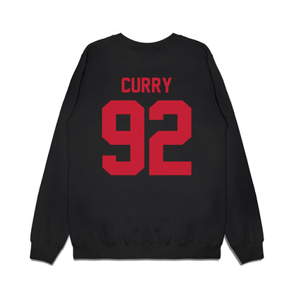 Ohio State - NCAA Football : Caden Curry - Vintage Helmet Premium Crewneck Sweatshirt-1