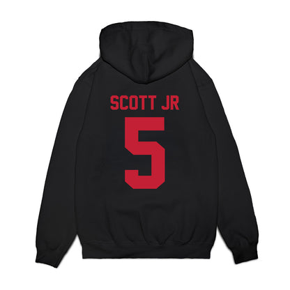 Ohio State - NCAA Football : Aaron Scott Jr - Vintage Helmet Premium Hooded Sweatshirt-1