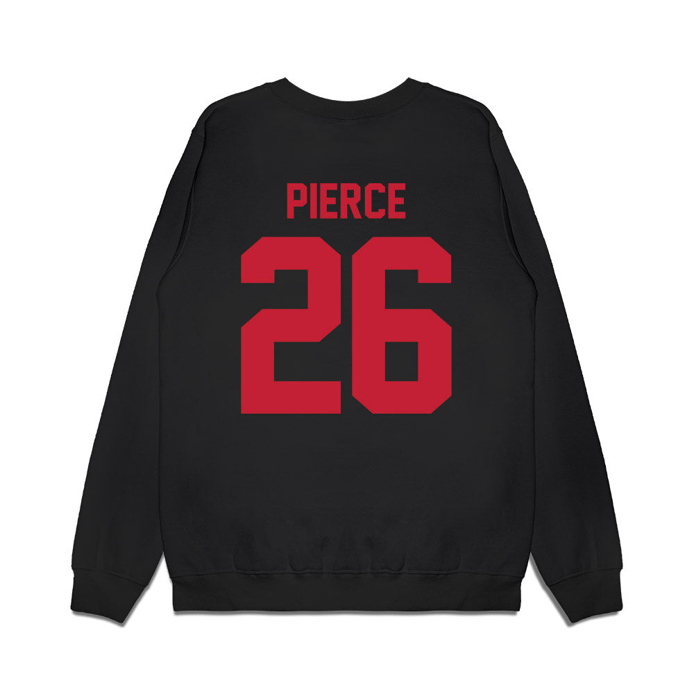 Ohio State - NCAA Football : Payton Pierce - Vintage Helmet Premium Crewneck Sweatshirt-1