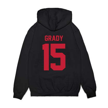 Ohio State - NCAA Football : Zion Grady - Vintage Helmet Premium Hooded Sweatshirt-1