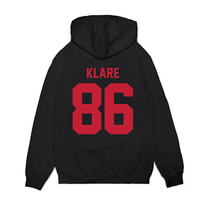 Ohio State - NCAA Football : Max Klare - Vintage Helmet Premium Hooded Sweatshirt-1