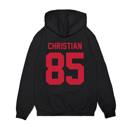 Ohio State - NCAA Football : Bennett Christian - Vintage Helmet Premium Hooded Sweatshirt-1