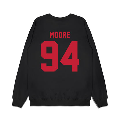 Ohio State - NCAA Football : Jason Moore - Vintage Helmet Premium Crewneck Sweatshirt-1