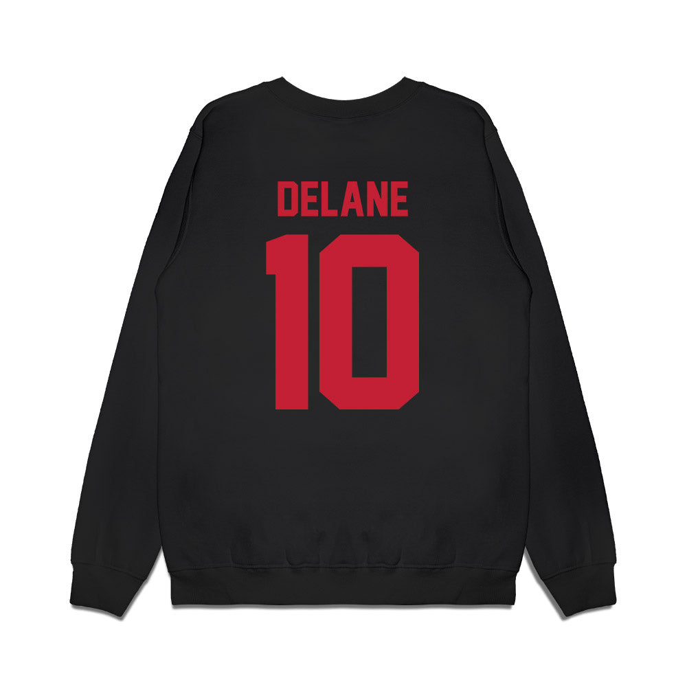 Ohio State - NCAA Football : Faheem Delane - Vintage Helmet Premium Crewneck Sweatshirt-1