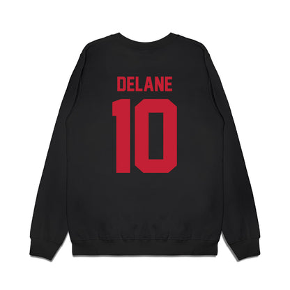 Ohio State - NCAA Football : Faheem Delane - Vintage Helmet Premium Crewneck Sweatshirt-1
