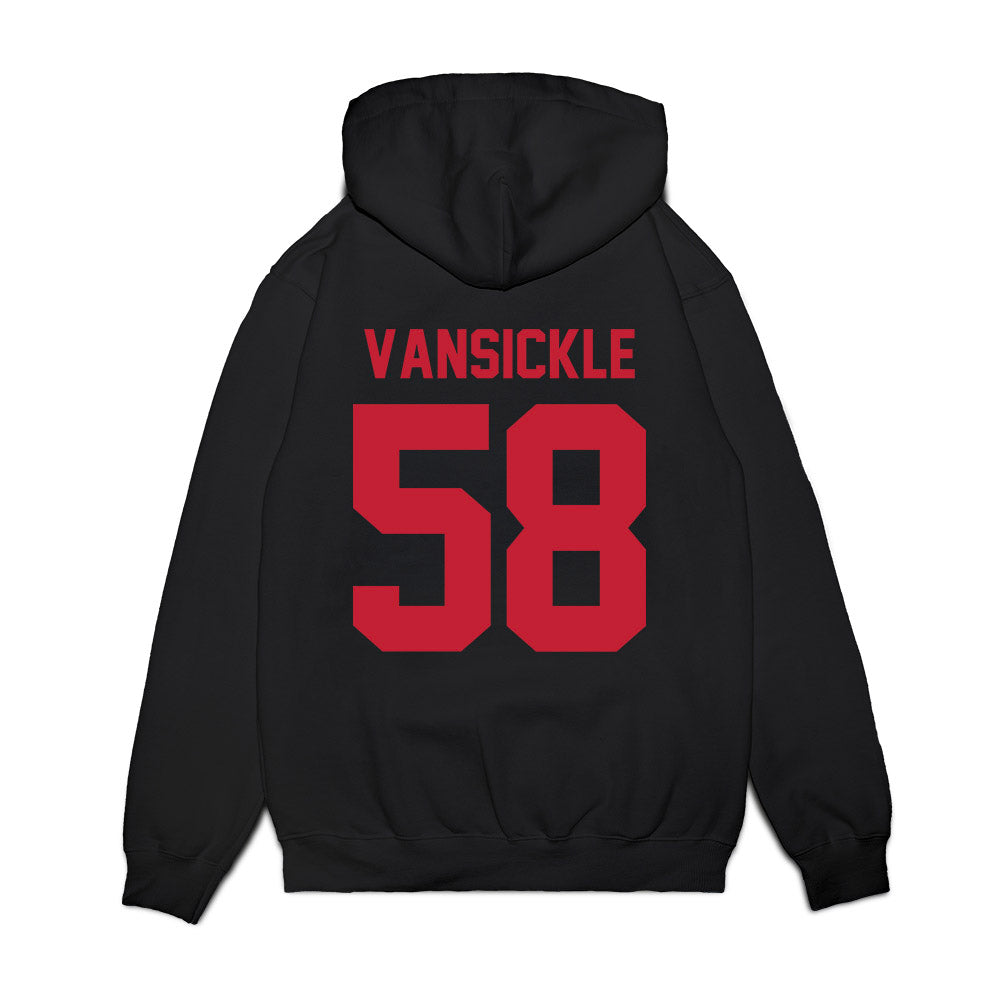 Ohio State - NCAA Football : Gabe VanSickle - Vintage Helmet Premium Hooded Sweatshirt-1