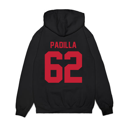 Ohio State - NCAA Football : Josh Padilla - Vintage Helmet Premium Hooded Sweatshirt-1