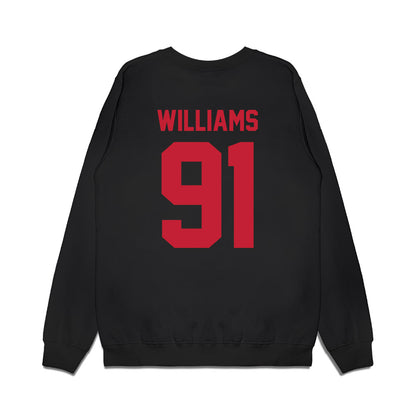 Ohio State - NCAA Football : Tyleik Williams - Vintage Helmet Premium Crewneck Sweatshirt-1
