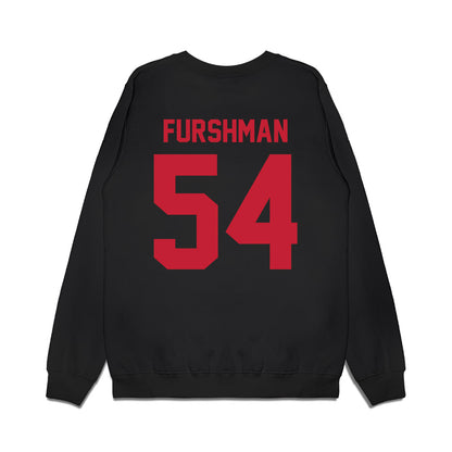 Ohio State - NCAA Football : Dylan Furshman - Vintage Helmet Premium Crewneck Sweatshirt-1