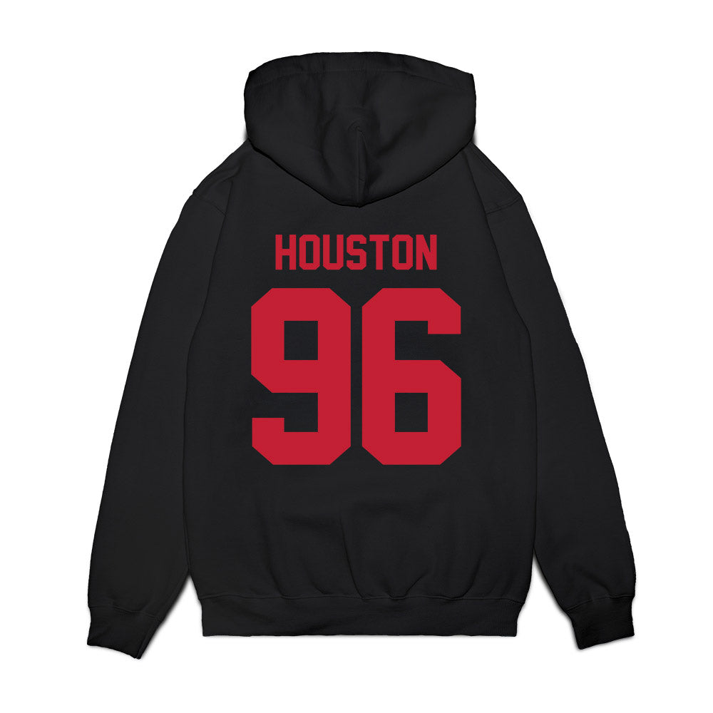 Ohio State - NCAA Football : Eddrick Houston - Vintage Helmet Premium Hooded Sweatshirt-1