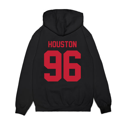 Ohio State - NCAA Football : Eddrick Houston - Vintage Helmet Premium Hooded Sweatshirt-1