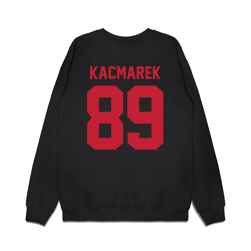 Ohio State - NCAA Football : Will Kacmarek - Vintage Helmet Premium Crewneck Sweatshirt-1