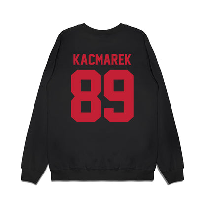 Ohio State - NCAA Football : Will Kacmarek - Vintage Helmet Premium Crewneck Sweatshirt-1