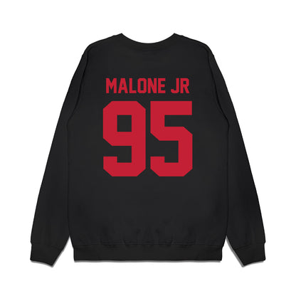 Ohio State - NCAA Football : Tywone Malone jr - Vintage Helmet Premium Crewneck Sweatshirt-1
