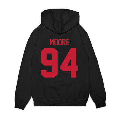 Ohio State - NCAA Football : Jason Moore - Vintage Helmet Premium Hooded Sweatshirt-1
