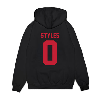 Ohio State - NCAA Football : Sonny Styles - Vintage Helmet Premium Hooded Sweatshirt-1