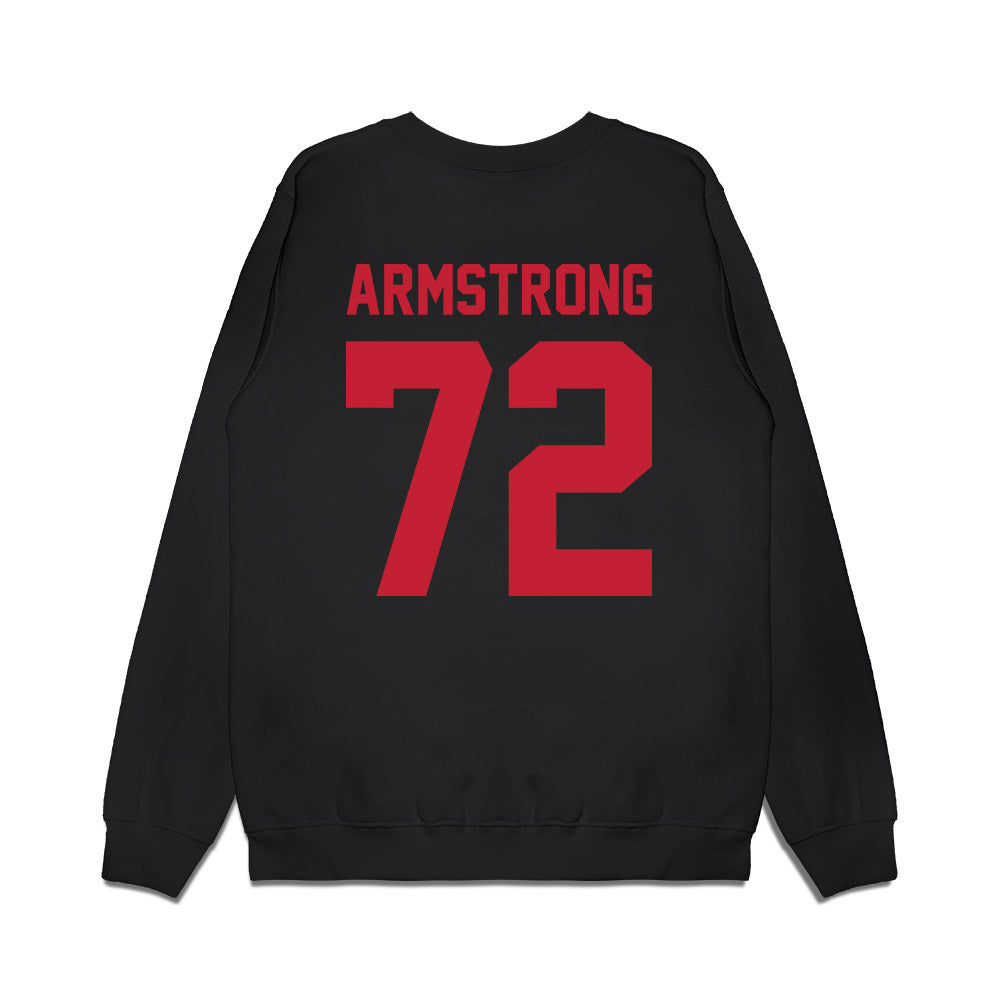 Ohio State - NCAA Football : Deontae Armstrong - Vintage Helmet Premium Crewneck Sweatshirt-1