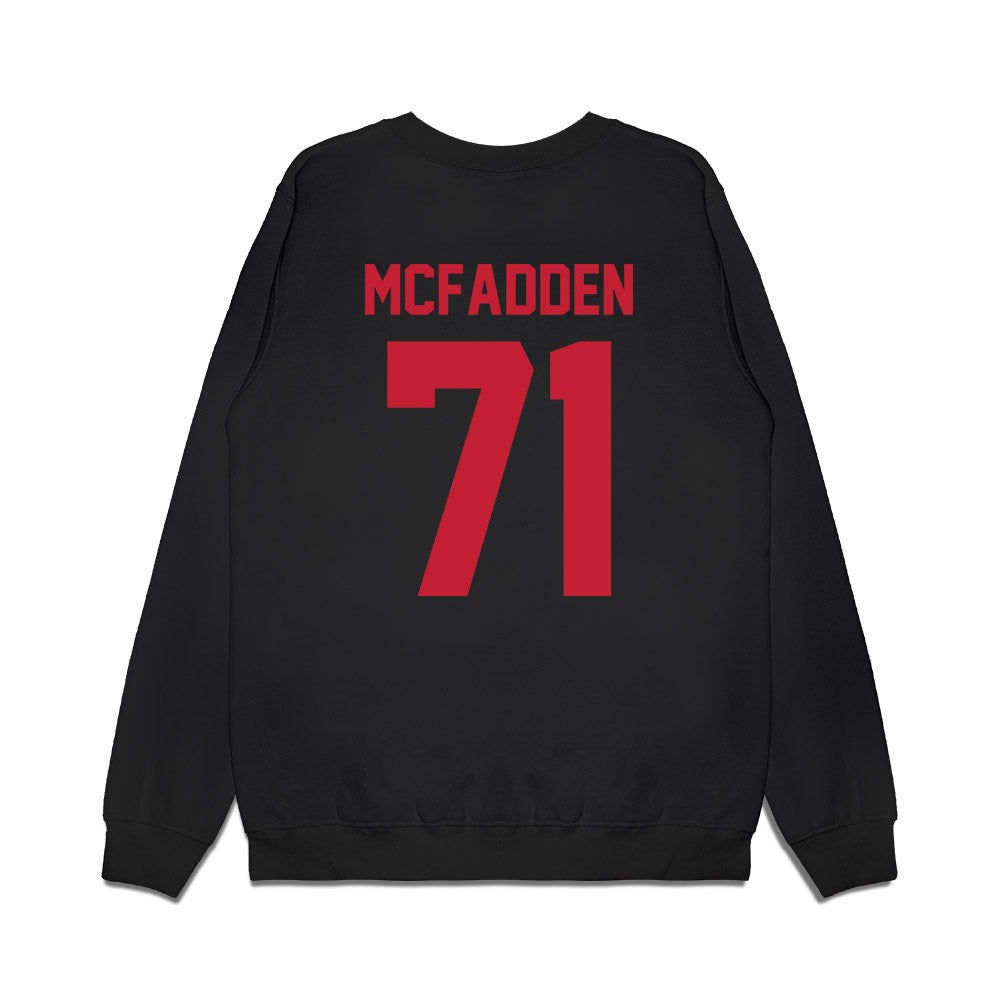 Ohio State - NCAA Football : Jayvon McFadden - Vintage Helmet Premium Crewneck Sweatshirt-1