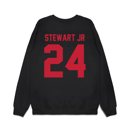 Ohio State - NCAA Football : Deshawn Stewart Jr - Vintage Helmet Premium Crewneck Sweatshirt-1