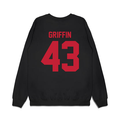 Ohio State - NCAA Football : Diante Griffin - Vintage Helmet Premium Crewneck Sweatshirt-1