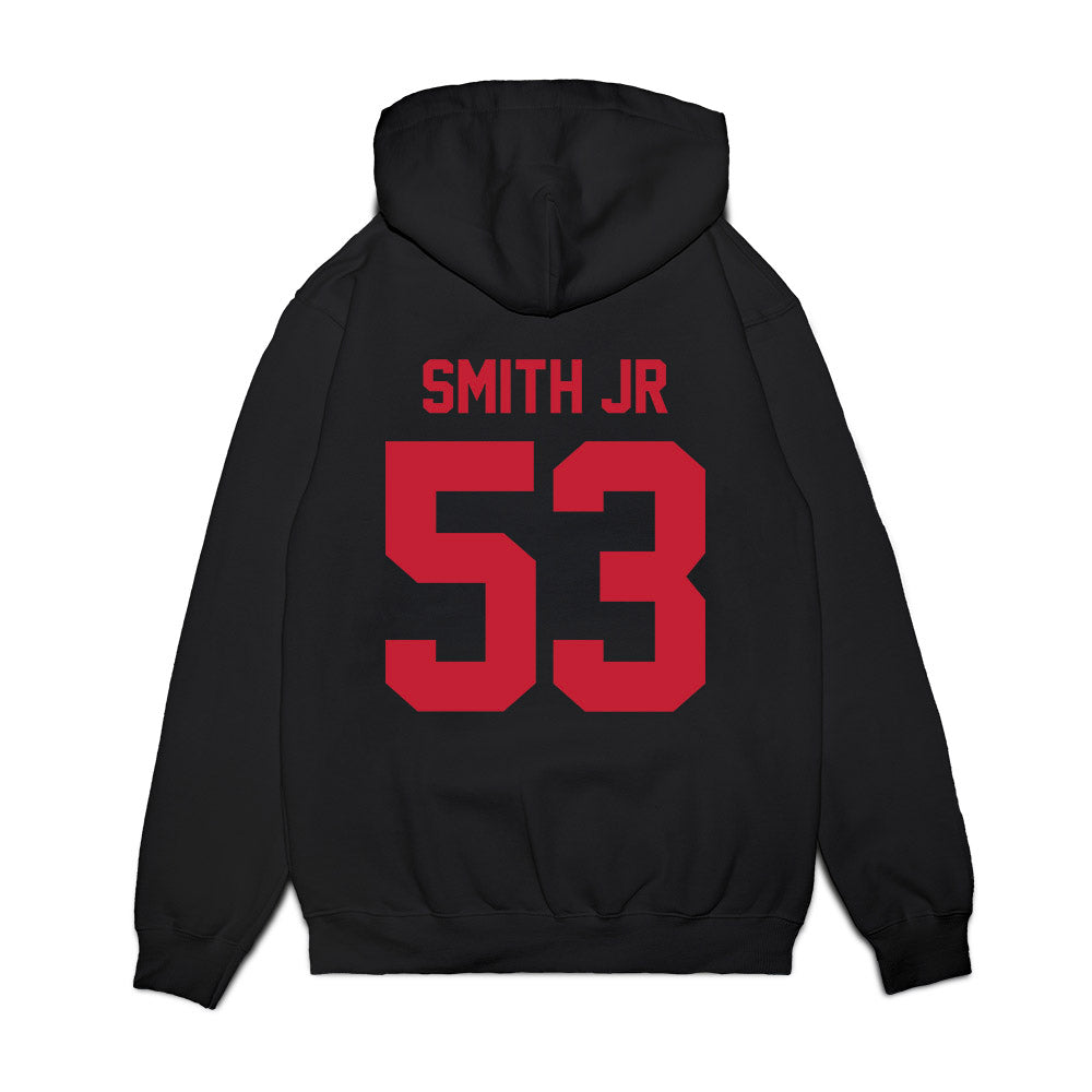 Ohio State - NCAA Football : Will Smith Jr - Vintage Helmet Premium Hooded Sweatshirt-1