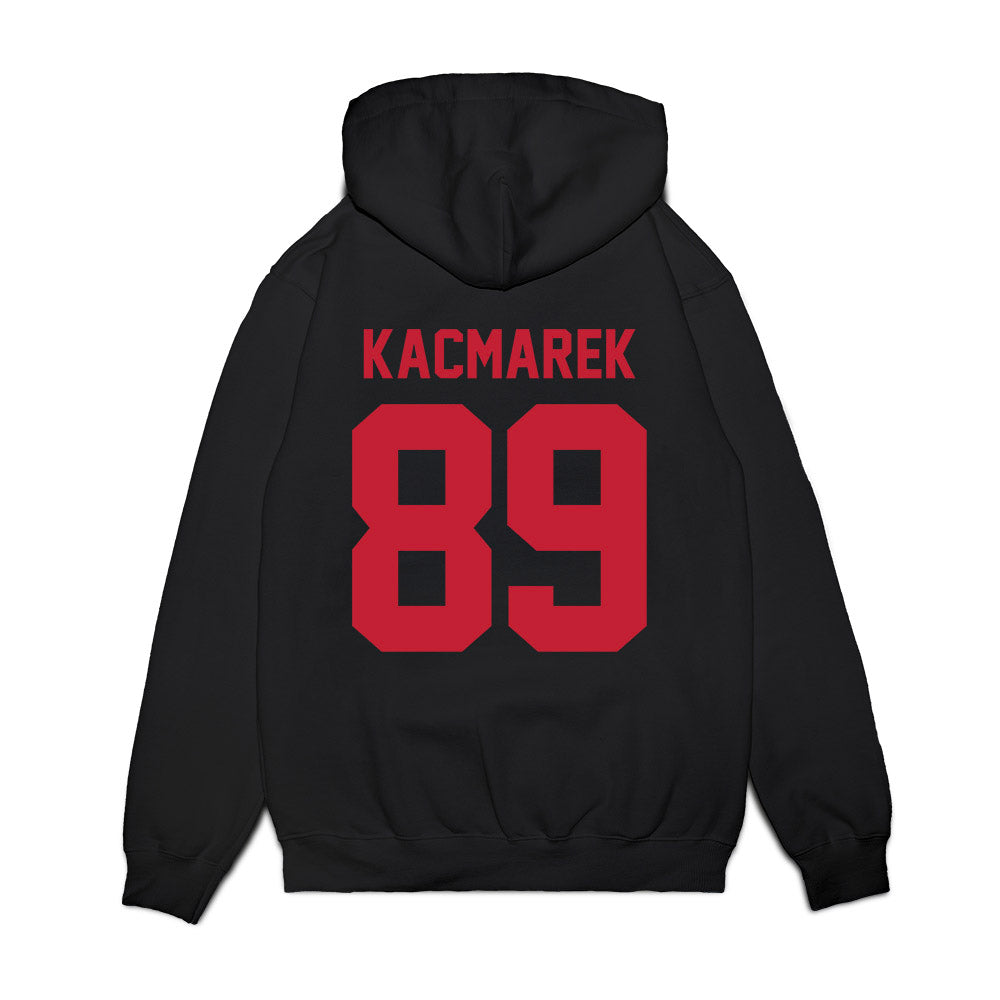 Ohio State - NCAA Football : Will Kacmarek - Vintage Helmet Premium Hooded Sweatshirt-1