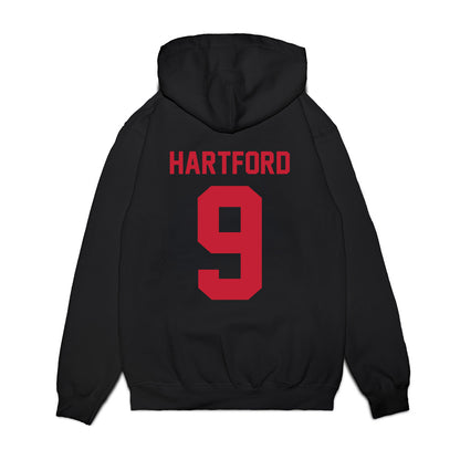 Ohio State - NCAA Football : Malik Hartford - Vintage Helmet Premium Hooded Sweatshirt-1