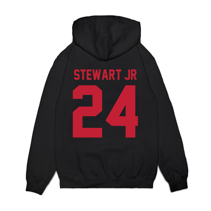 Ohio State - NCAA Football : Deshawn Stewart Jr - Vintage Helmet Premium Hooded Sweatshirt-1