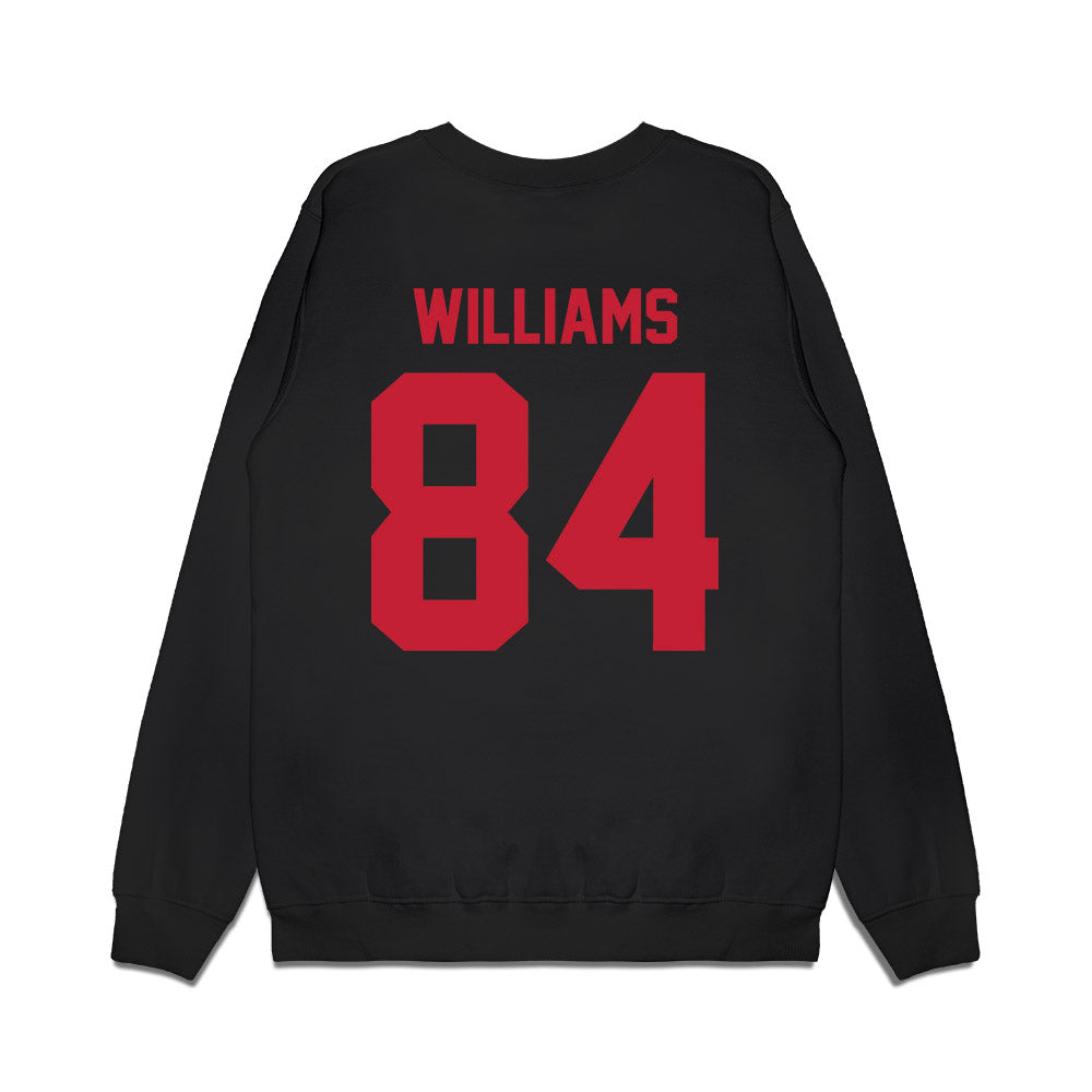 Ohio State - NCAA Football : Dorian Williams - Vintage Helmet Premium Crewneck Sweatshirt-1