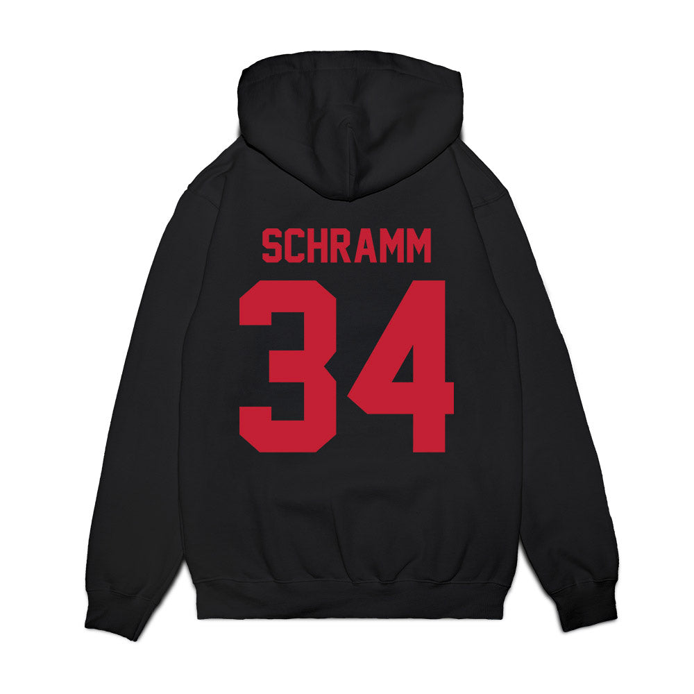 Ohio State - NCAA Football : Brennen Schramm - Vintage Helmet Premium Hooded Sweatshirt-1