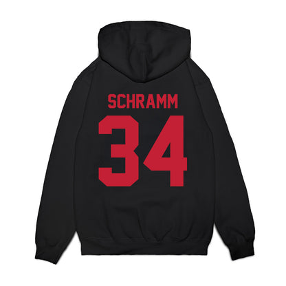 Ohio State - NCAA Football : Brennen Schramm - Vintage Helmet Premium Hooded Sweatshirt-1