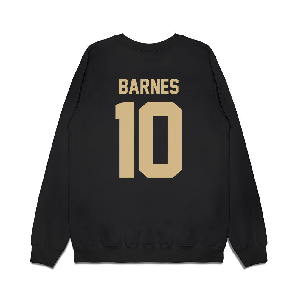 Wake Forest - NCAA Football : Chris Barnes - Vintage Helmet Premium Crewneck Sweatshirt-1